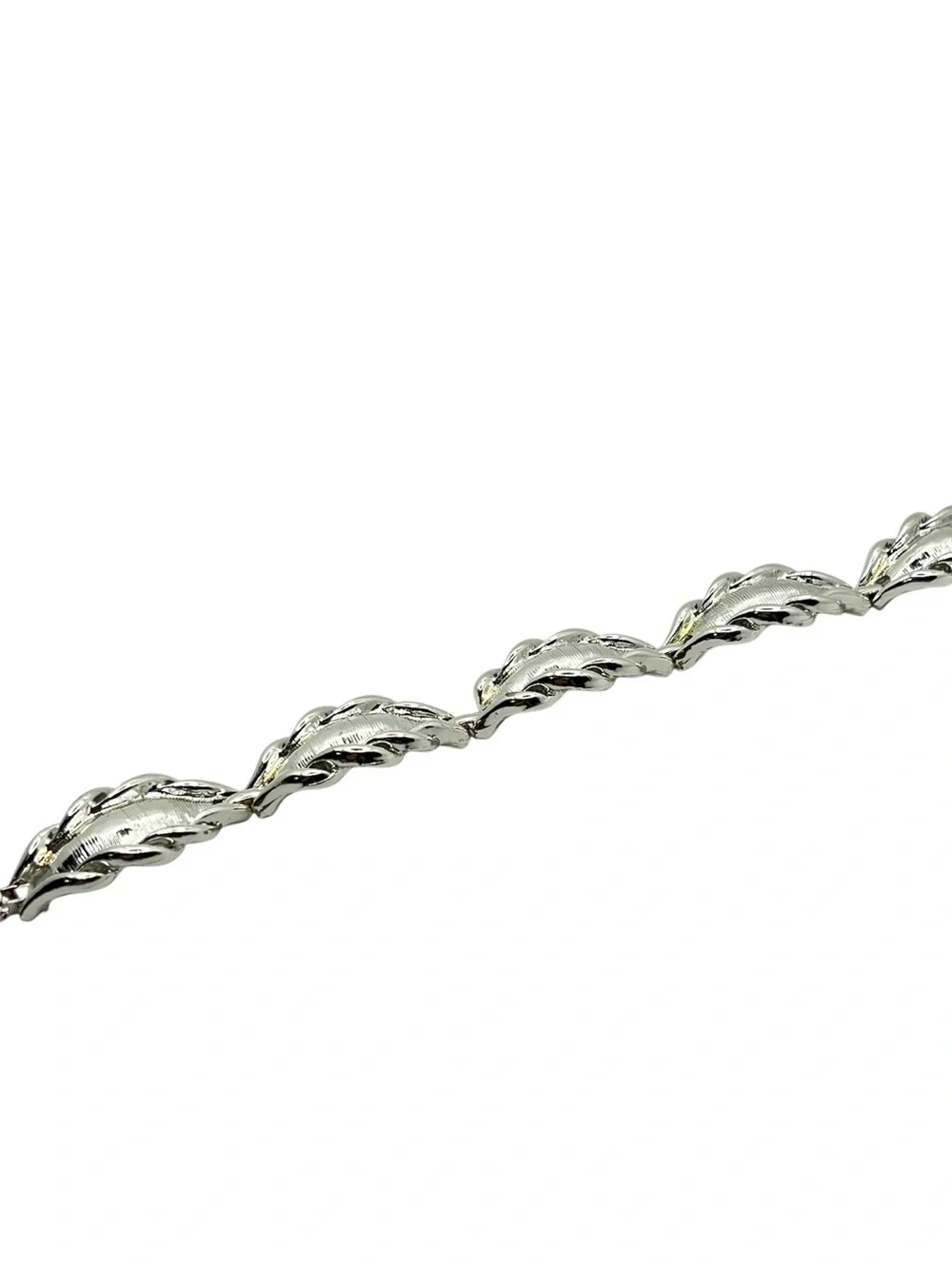 Beaded Silver-Tone Screwback Earrings - 'Bero' Marking